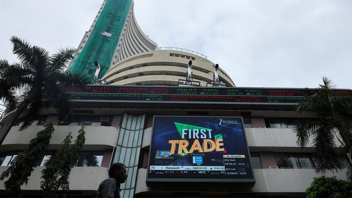 Stock markets trade lower in early trade as selling in Reliance Industries, HDFC Bank dents sentiment